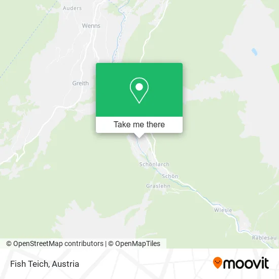 Fish Teich map