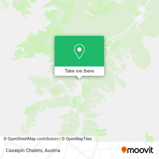 Casalpin Chalets map