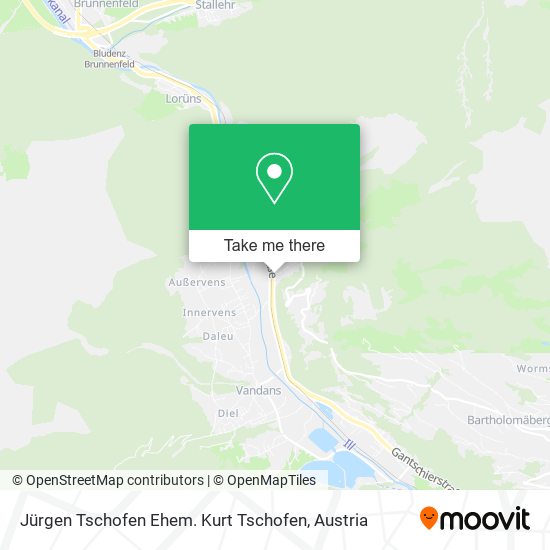 Jürgen Tschofen Ehem. Kurt Tschofen map