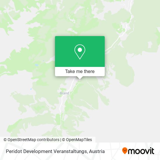 Peridot Development Veranstaltungs map