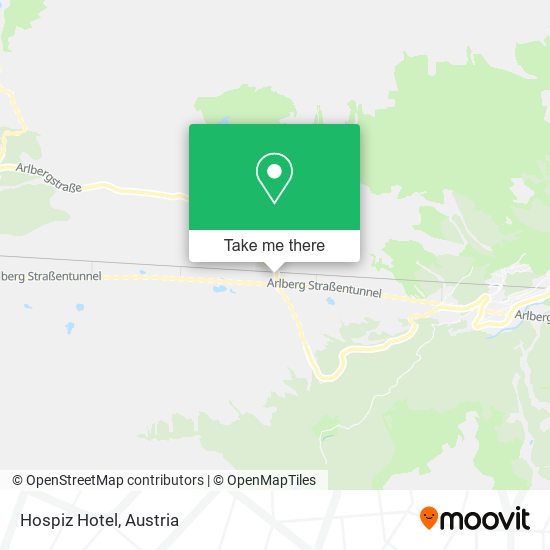 Hospiz Hotel map