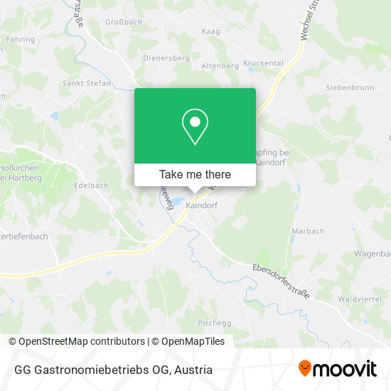 GG Gastronomiebetriebs OG map
