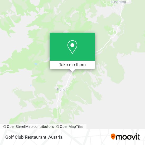 Golf Club Restaurant map