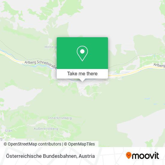 Österreichische Bundesbahnen map