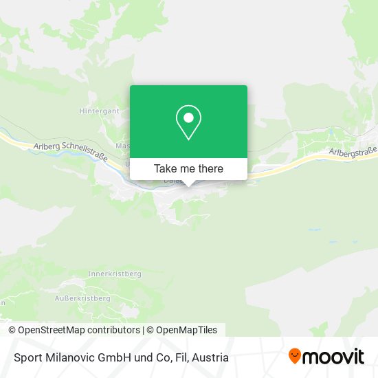Sport Milanovic GmbH und Co, Fil map
