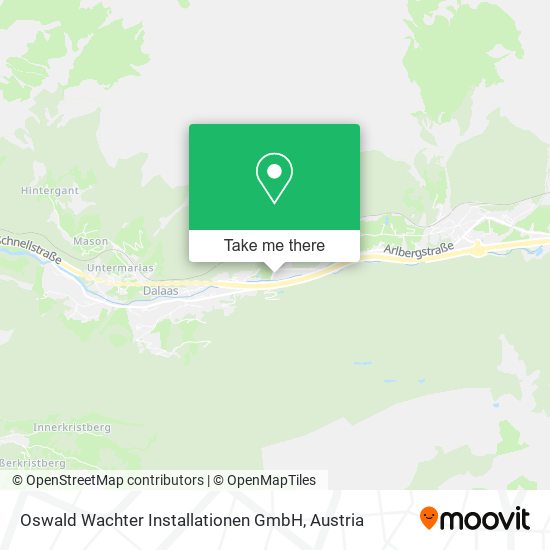 Oswald Wachter Installationen GmbH map