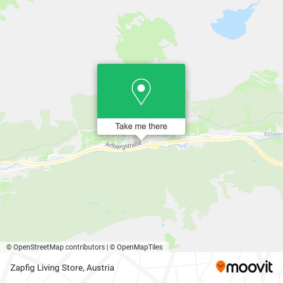 Zapfig Living Store map