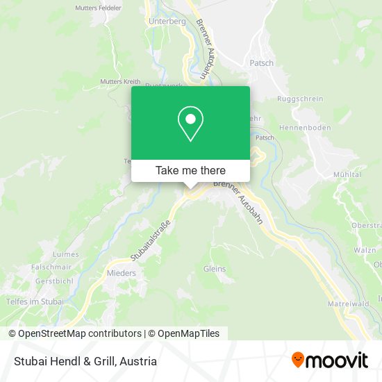 Stubai Hendl & Grill map