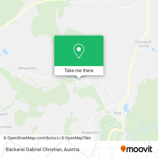 Bäckerei Gabriel Christian map