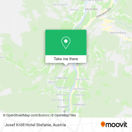 Josef Kröll Hotel Stefanie map