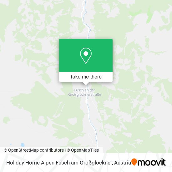 Holiday Home Alpen Fusch am Großglockner map