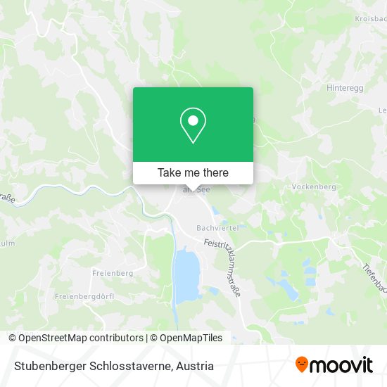 Stubenberger Schlosstaverne map