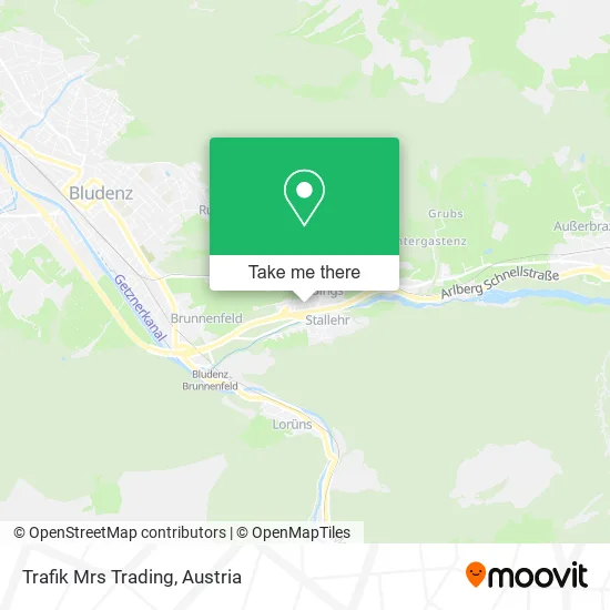 Trafik Mrs Trading map