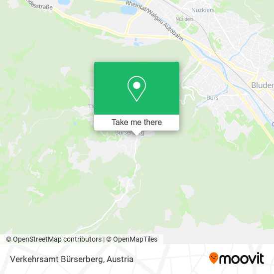 Verkehrsamt Bürserberg map