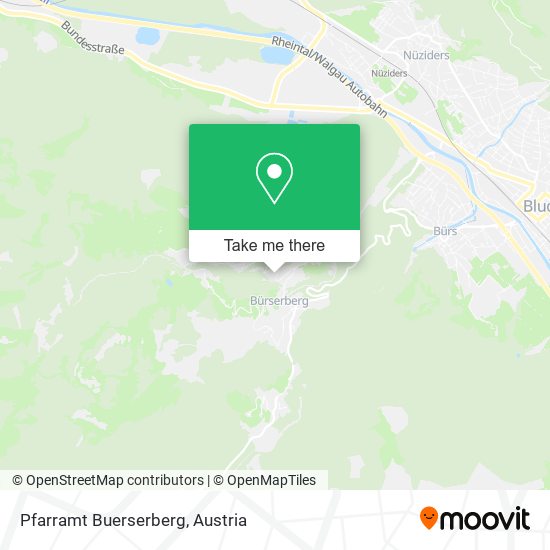 Pfarramt Buerserberg map