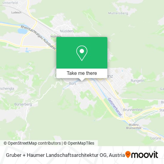 Gruber + Haumer Landschaftsarchitektur OG map