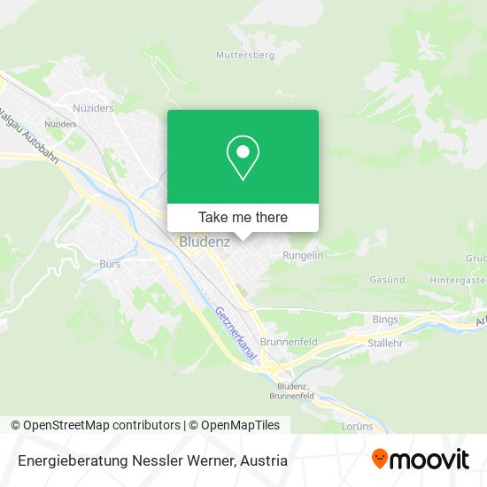 Energieberatung Nessler Werner map