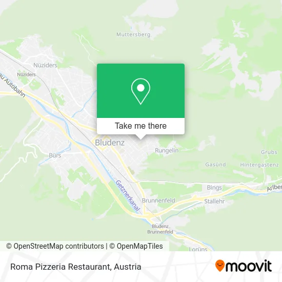 Ristorante Pizzeria Roma map