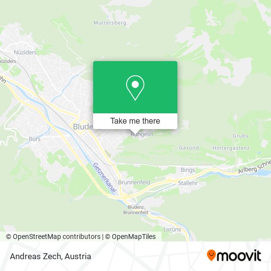 Andreas Zech map