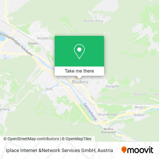 Iplace Internet &Network Services GmbH map