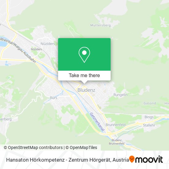 Hansaton Hörkompetenz - Zentrum Hörgerät map