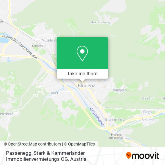 Passenegg, Stark & Kammerlander Immobilienvermietungs OG map