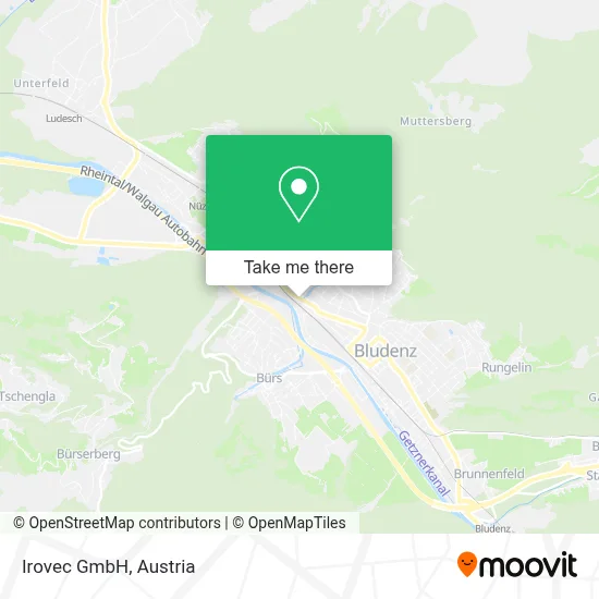 Irovec GmbH map