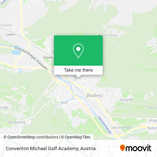 Conventon Michael Golf Academy map