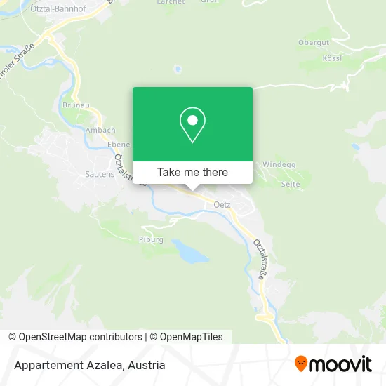 Appartement Azalea map