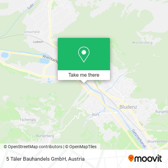 5 Täler Bauhandels GmbH map