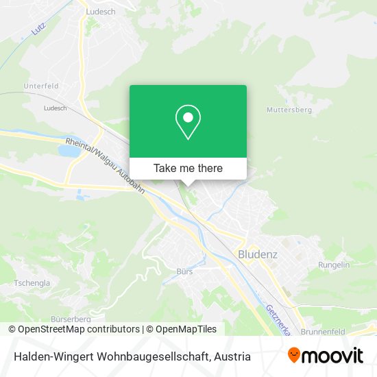Halden-Wingert Wohnbaugesellschaft map