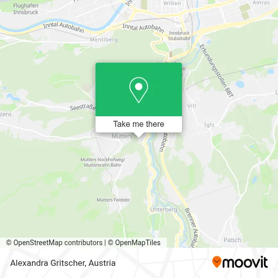 Alexandra Gritscher map