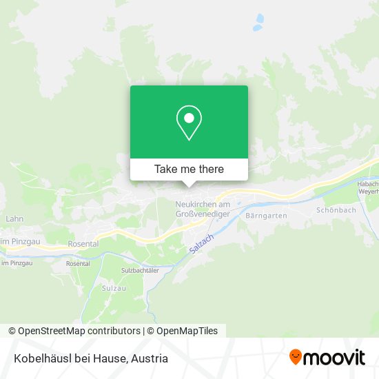 Kobelhäusl bei Hause map