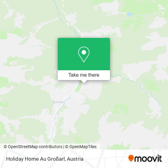 Holiday Home Au Großarl map