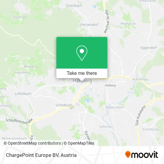 ChargePoint Europe BV map