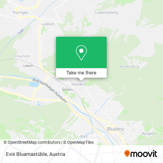 Eviś Bluamastüble map
