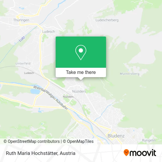 Ruth Maria Hochstätter map