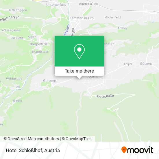 Hotel Schlößlhof map