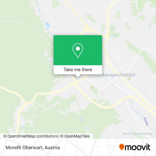 Morefit Oberwart map