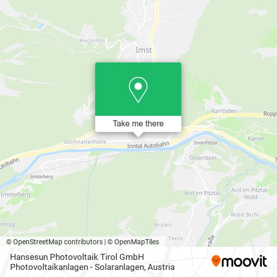 Hansesun Photovoltaik Tirol GmbH Photovoltaikanlagen - Solaranlagen map