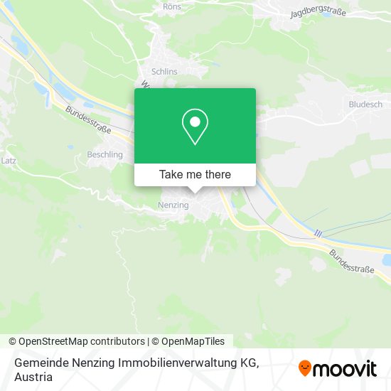 Gemeinde Nenzing Immobilienverwaltung KG map