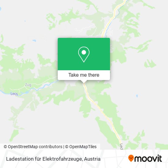 Ladestation für Elektrofahrzeuge map