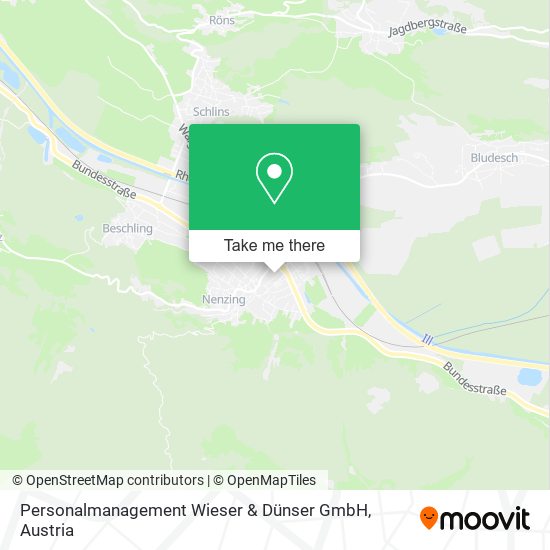 Personalmanagement Wieser & Dünser GmbH map