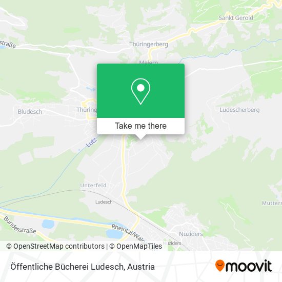 Öffentliche Bücherei Ludesch map