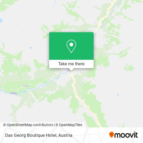 Das Georg Boutique Hotel map