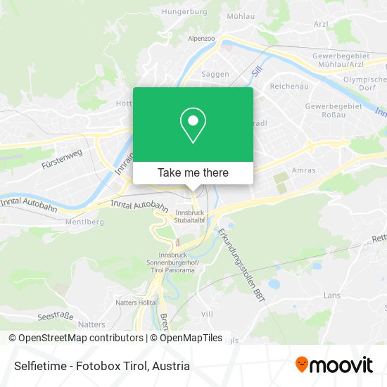 Selfietime - Fotobox Tirol map