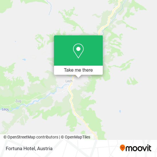 Fortuna Hotel map