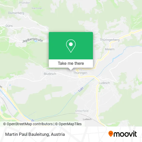 Martin Paul Bauleitung map