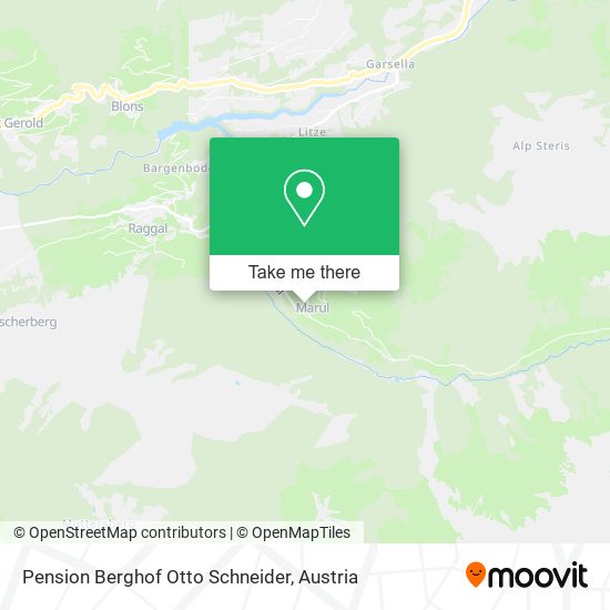 Pension Berghof Otto Schneider map