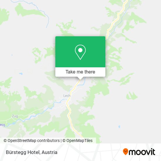 Bürstegg Hotel map